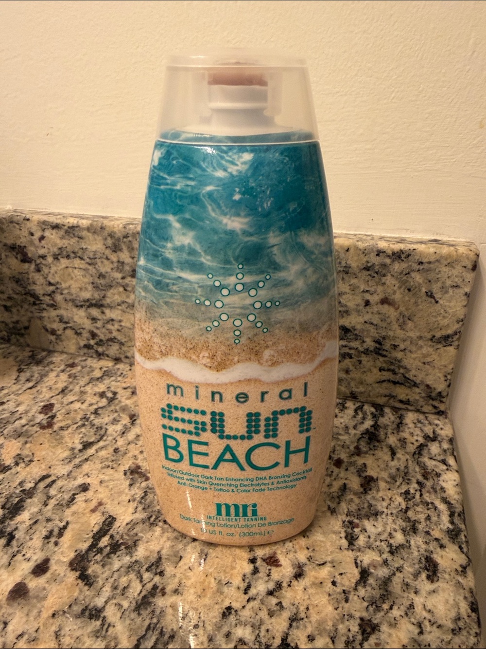 Minimally used Beach Mineral Tanning Lotion - Blue